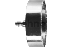 Коронка алмазная ЗУБР 29850-102  ЭКСПЕРТ в сборе по кафелю керамике P60 102мм