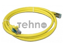 Кабель Патч-корд Lanmaster LAN-PC45/S5E-5.0-YL вилка RJ-45-вилка RJ-45 кат.5е 5м желтый LSZH (уп.:1шт)