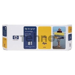 Картридж струйный HP C4933A желтый для HP DJ 5000