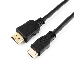 Кабель HDMI-miniHDMI Gembird/Cablexpert , v1.4, 19M/19M, 1.8м, 3D, Ethernet, черный, позол.разъемы, экран, пакет(CC-HDMI4C-6), фото 9
