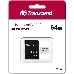 Флеш карта Micro SecureDigital 64Gb Transcend Class 10 TS64GUSD300S-A  {MicroSDXC Class 10 UHS-I, SD adapter}, фото 3