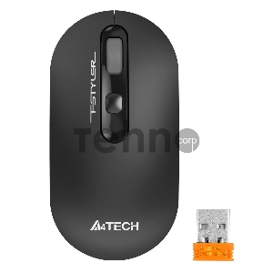 Мышь A4Tech Fstyler FG20 серый оптическая (2000dpi) беспроводная USB для ноутбука (4but)