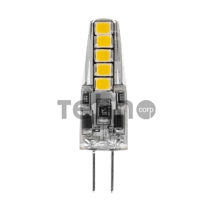 Лампа светодиодная REXANT капсульного типа JC-SILICON G4 220 В 2 Вт 2700 K теплый свет (силикон)