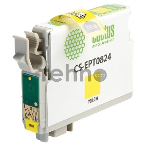 Картридж струйный Cactus CS-EPT0824 CS-EPT0824 желтый для Epson Stylus Photo R270/290/RX590 (11,4ml)