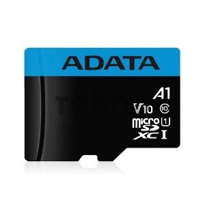 Флеш карта microSD 64GB ADATA microSDHC Class 10 UHS-I A1 100/25 MB/s (SD адаптер)