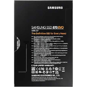 Накопитель SSD Samsung 1Tb 870 EVO Series MZ-77E1T0BW 2.5