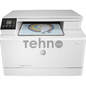МФУ HP Color LaserJet Pro MFP M182n (7KW54A), принтер/сканер/копир, (А4, чб./цвет 16стр/мин., USB B, LAN)