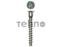 Винт-конфирмат оцинкованный, шлиц PZ, 7,0ммx50мм, 2000шт, ЗУБР