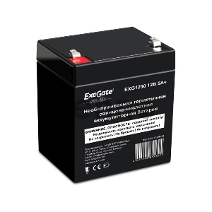 Батарея ExeGate EP211732RUS HR 12-5/EXG1250 (12V 5Ah 1221W), клеммы F2