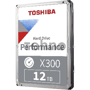 Жесткий диск Toshiba SATA-III 12Tb HDWR21CUZSVA X300 (7200rpm) 256Mb 3.5