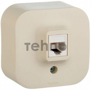 Электроустановочные изделия Legrand Legrand 782244 Розетка RJ11 (Слоновая кость)