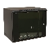Шкаф коммутационный WRline (WR-TW-1266-GP-RAL9004) настенный 12U 600x600мм пер.дв.стекл 2 бок.пан. 60кг черный 520мм 650мм IP20 сталь, фото 2