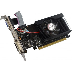 Видеокарта AFOX Geforce GT710 1GB DDR3 64Bit DVI HDMI VGA LP Single Fan