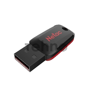 Флеш Диск Netac U197 16Gb <NT03U197N-016G-20BK>, USB2.0, пластиковая, черная