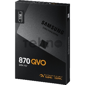 Накопитель SSD Samsung 1Tb 870 QVO 2.5 SATA3 (MZ-77Q1T0BW)