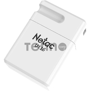 Флеш Диск Netac U116 32Gb <NT03U116N-032G-20WH>, USB2.0