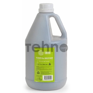 Тонер Cactus CS-TBR-1000 черный (флакон 1000гр) Universal toner для Brother