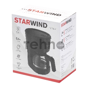 Кофеварка капельная Starwind STD0610 600Вт черный