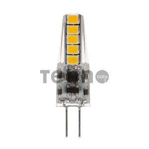 Лампа светодиодная REXANT капсульного типа JC-SILICON G4 12 В 2 Вт 4000 K нейтральный свет (силикон)