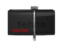 Флеш Диск Sandisk 16Gb Ultra Dual SDDD2-016G-GAM46 USB3.0 черный