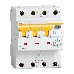 Выключатель автоматический дифференциального тока 4п (3P+N) C 16А 30мА тип A 6кА АВДТ-34 ИЭК MAD22-6-016-C-30, фото 2