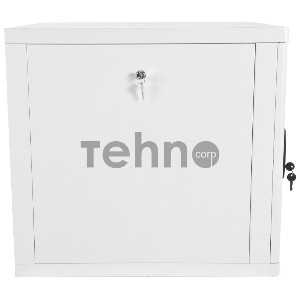 Шкаф телеком. настенный разборный 9U (600х520), съемные стенки, дверь металл (ШРН-М-9.500.1)(1 коробка)