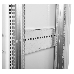 Шкаф телекоммуникационный напольный 42U (600x1000) дверь стекло (3 места), черный, фото 6