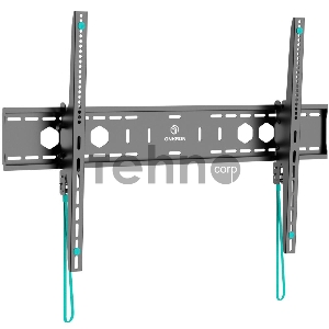 Кронштейн для телевизора Onkron UT12 черный 60-110 макс.120кг настенный наклон