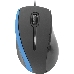 Мышь проводная Defender MM-340 черный+синий, фото 2