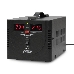 Стабилизатор напряжения Powerman  AVS 1000D Black (220В±8% 1000ВА,8А,КПД 98%, циф. индикация вх./вых.), фото 2