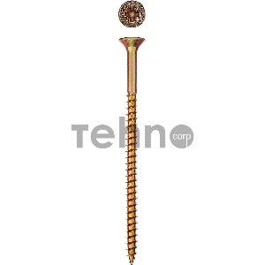 Саморезы СУ-Ж универсальные, 70 x 5.0 мм, 15 шт, желтый цинк, ЗУБР