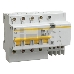 Выключатель автоматический дифференциального тока 4п C 25А 100мА тип AC 4.5кА АД-14 ИЭК MAD10-4-025-C-100, фото 2
