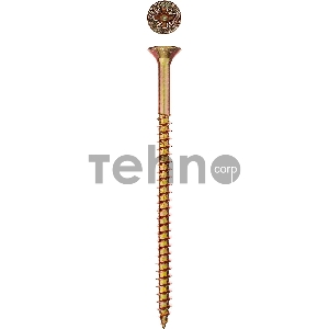 Саморезы СУ-Ж универсальные, 80 x 5.0 мм, 12 шт, желтый цинк, ЗУБР