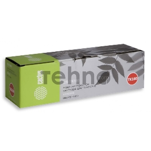 Тонер-картридж Cactus CS-TK160 для Kyocera Mita FS 1120D, черный, 2500 стр. (туба, 120 г.)