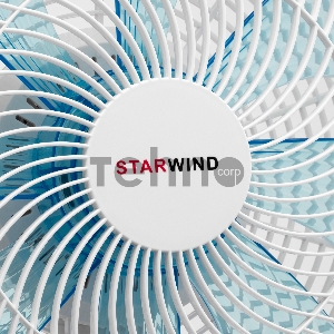 Вентилятор настольный/напольный Starwind SAF1231 50Вт скоростей:4 белый