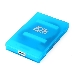 Внешний корпус 2.5"" SATA HDD/SSD AgeStar 3UBCP1-6G (BLUE) USB 3.0, пластик, синий, безвинтовая конструкция, фото 1