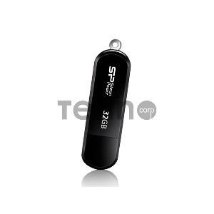Флеш Диск Silicon Power 32Gb LuxMini 322 SP032GBUF2322V1K USB2.0 черный