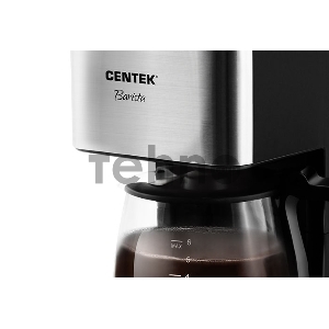 Кофеварка Centek CT-1144 капельная 680Вт, 800мл, капля стоп, съёмный фильтр, подогрев