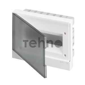 Бокс в нишу Basic E 12М сер. прозр. дверь (с клемм) ABB 1SZR004002A1204 Бокс в нишу Basic E 12М сер. прозр. дверь (с клемм) ABB 1SZR004002A1204