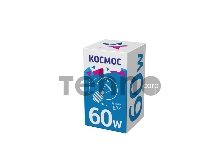 Лампа накаливания Шар 60Вт E27 прозр. Космос LKsmSSpCL60E27v2