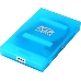 Внешний корпус 2.5"" SATA HDD/SSD AgeStar 3UBCP1-6G (BLUE) USB 3.0, пластик, синий, безвинтовая конструкция, фото 4
