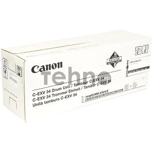 Барабан Canon 3786B003AA C-EXV34 черный для Canon iR ADV C2220L/C2220i/C2225i (43000 стр.) C2230i (61000 стр.)