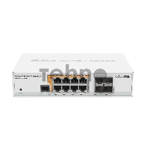 Маршрутизатор 8PORT 1000M 4SFP CRS112-8P-4S-IN MIKROTIK