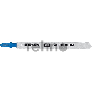 Полотна URAGAN, T318B, HSS, по цвет. мeт, тонколист сталь, T-хвост, шаг 2мм, 132/110мм, 2шт