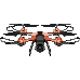 Квадрокоптер Hiper WIND FPV 480р WiFi ПДУ оранжевый/черный, фото 8