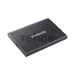 Твердотельный накопитель Samsung SSD 500GB T7 Touch, USB Type-C, R/W 1000/1050MB/s, Titanium