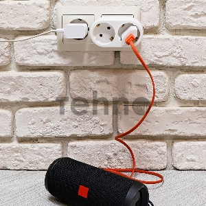 Двойник электрический 16 А с заземлением белый REXANT