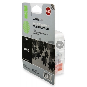 Картридж струйный Cactus CS-PGI425BK черный для Canon Pixma iP4840; MG5140/5240/6140 (16ml)