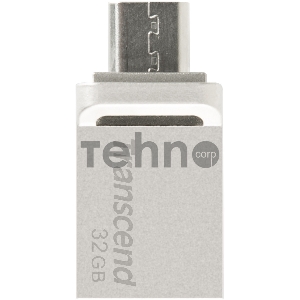 Флеш Диск Transcend 32GB JetFlash 880, USB 3.0 OTG ,Металл