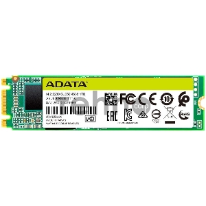 Твердотельный накопитель SSD M.2 2280 1TB ADATA SU650 Client SSD [ASU650NS38-1TT-C] SATA 6Gb/s, 550/510, IOPS 80/60K, MTBF 2M, 3D TLC, RTL (936028)